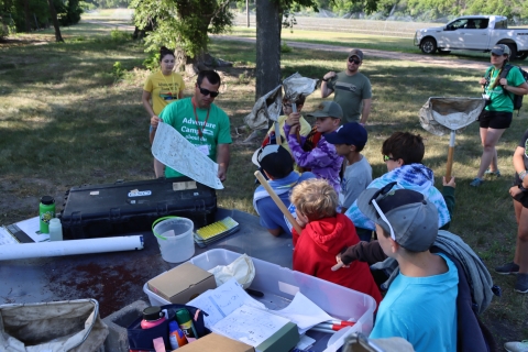 Jason Moudry instructing at ACE camp