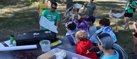 Jason Moudry instructing at ACE camp